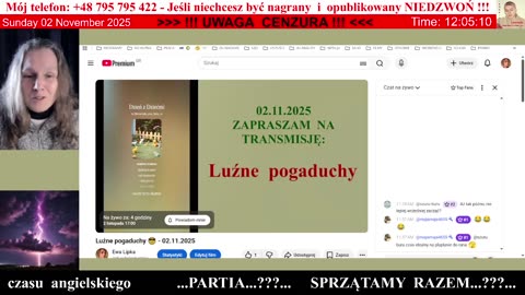5159 - Zapraszam na dziesiejszą transmisję - Luźne pogaduchy 😇 - 02.11.2025