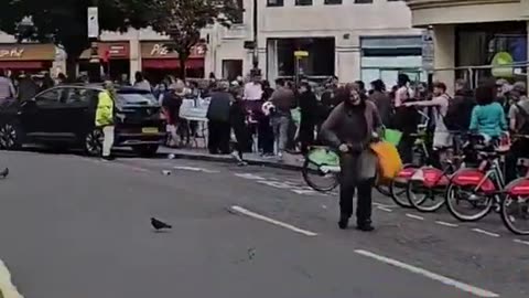 Welcome to London homeless people queuing up just to get a cup of soup