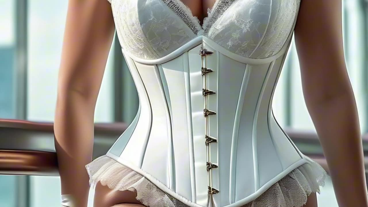 Natural Older Women Over 50 Attractively Dressed in Corset 👗❤️