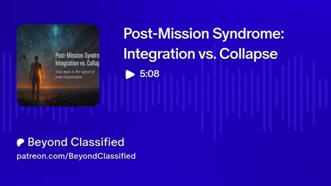 Post-Mission Syndrome: Integration vs. Collapse