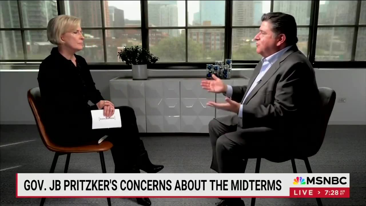 JB Pritzker: President Trump is only fighting crime to gain control before the midterms: