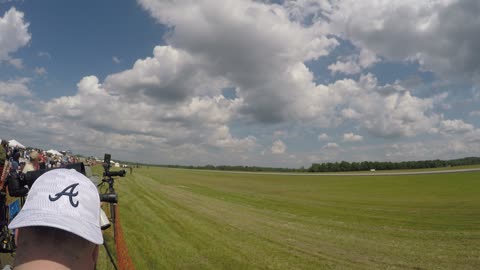 Precision flying at the Augusta Dot Airshow.