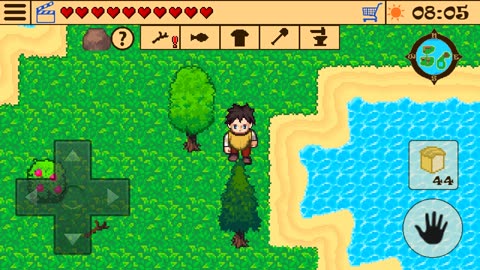 Survival RPG - The lost treasure adventure - Android Longplay [60fps]