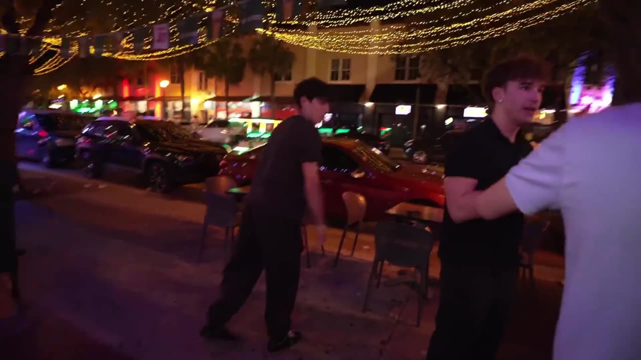 "I ran over a guy with my car"