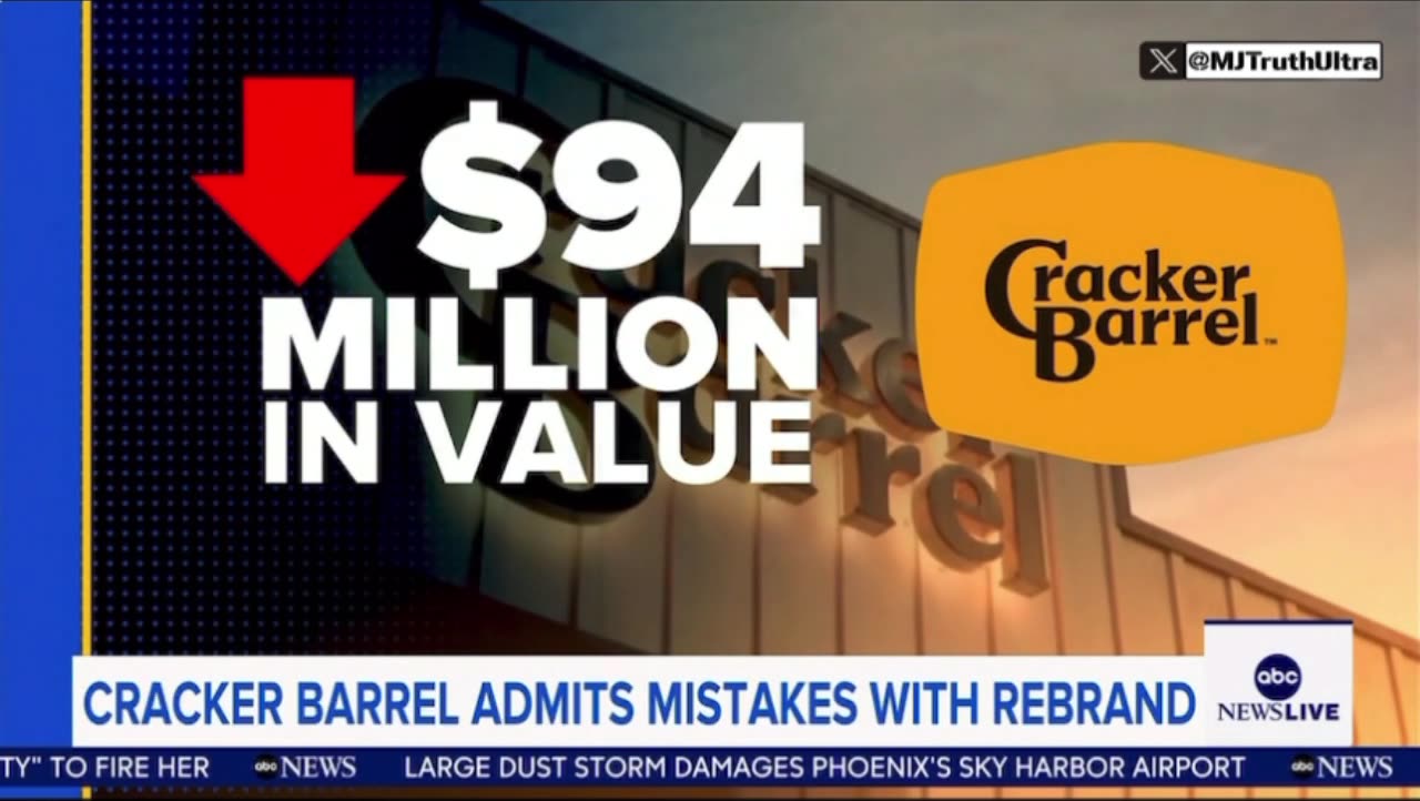 CRACKER BARREL CAVED! They will now put Uncle Herschel back up