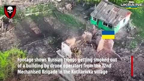 Ukraine drone swarm ANNIHILATES Russian column