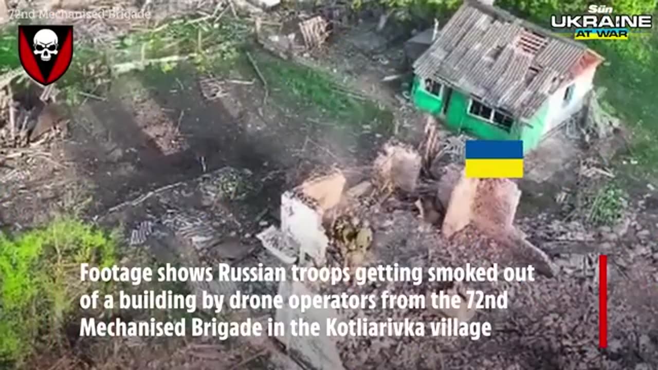 Ukraine drone swarm ANNIHILATES Russian column