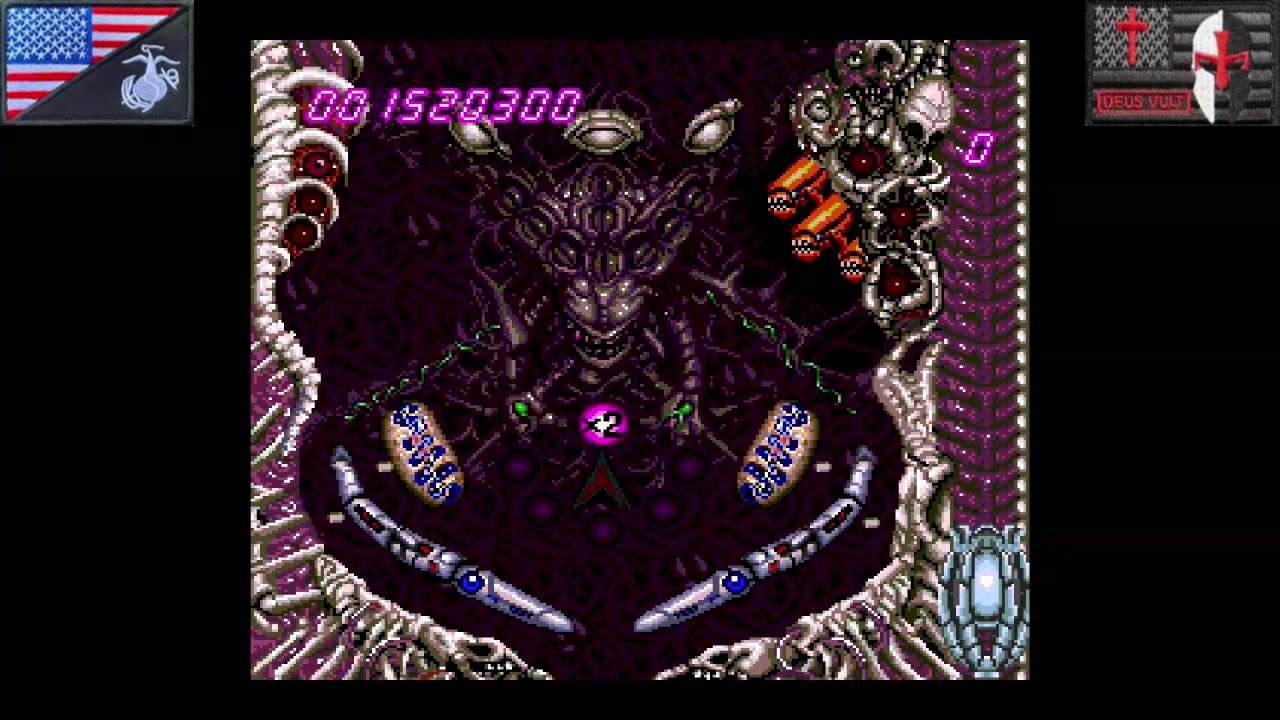 Alien Crush (TurboGrafx-16 - 1989) [NA Version of "エイリアン・クラッシュ"]