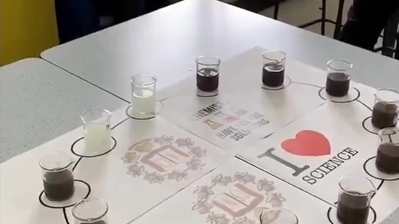 The iodine clock reaction is a classical chemical clock demonstration