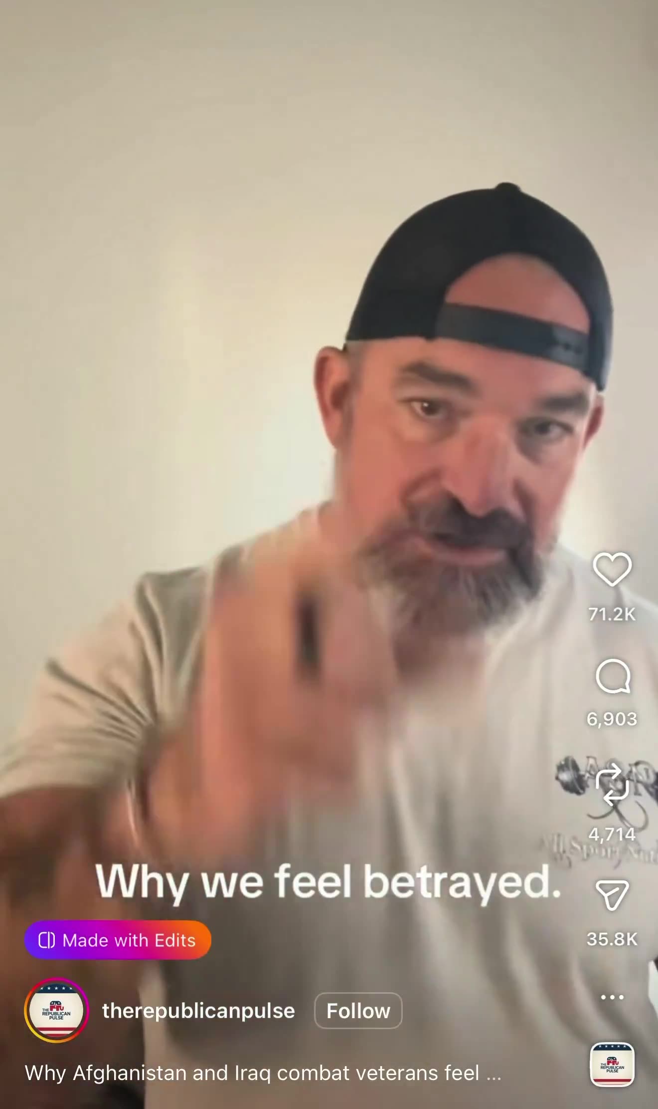 Afghan War Veteran Goes Viral Discussing How America Betrayed Him by Letting the Enemy In