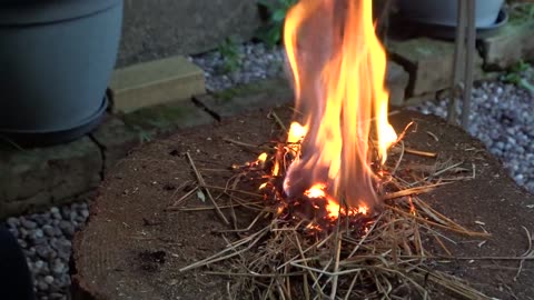 CHEMICAL FIRE BUSHCRAFT SYLE