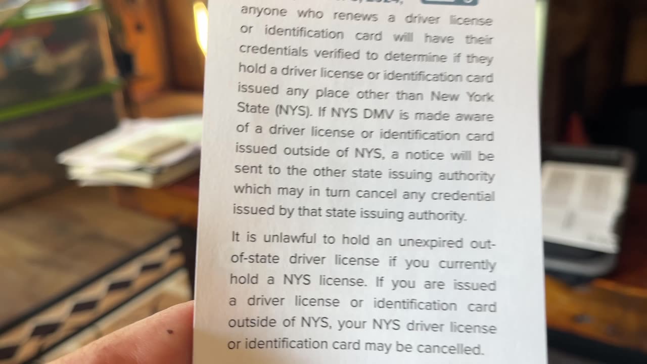 TRUMPS REAL ID PUSH