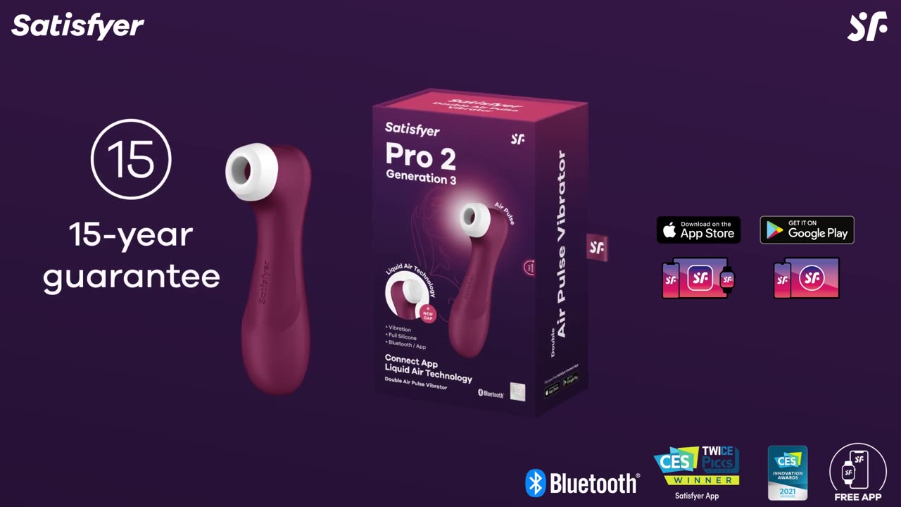 How to Use the Wine Red Satisfyer Pro 2 Generation 3 with App Control