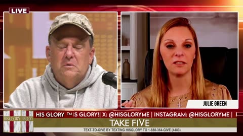 Pastor Dave Scarlett with Julie Green on Take FiVe! - 5/7/25