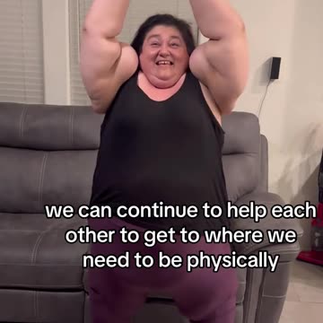 Her consistency for weight loss is admirable