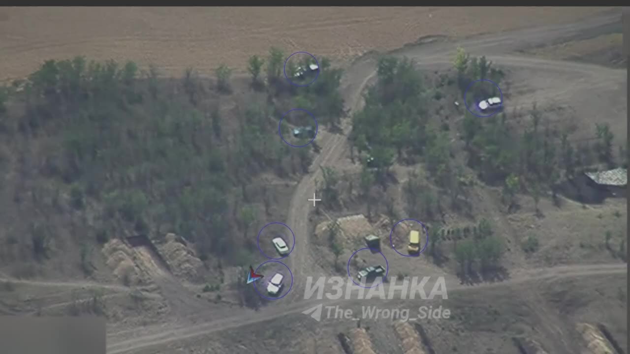 Iskander With a Cluster Warhead Covered a Ukrainian Training Ground
