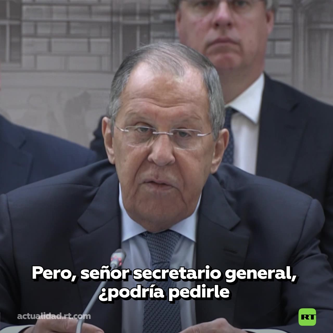 Lavrov sobre Guterres: "Desvía la mirada avergonzado" al ser preguntado por Bucha
