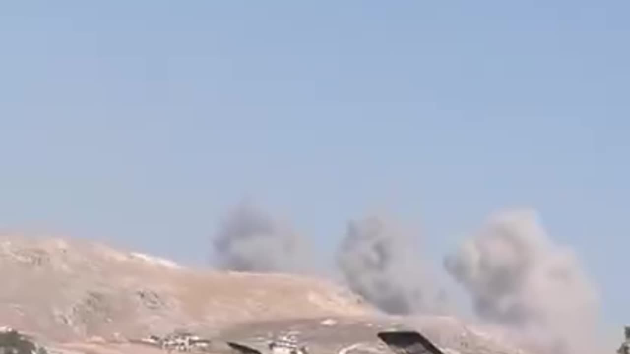 The Israeli Air Force is attacking Islamists in the Sweida region in southern Syria