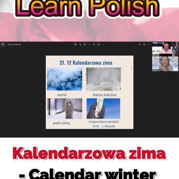 Calendar winter Part II