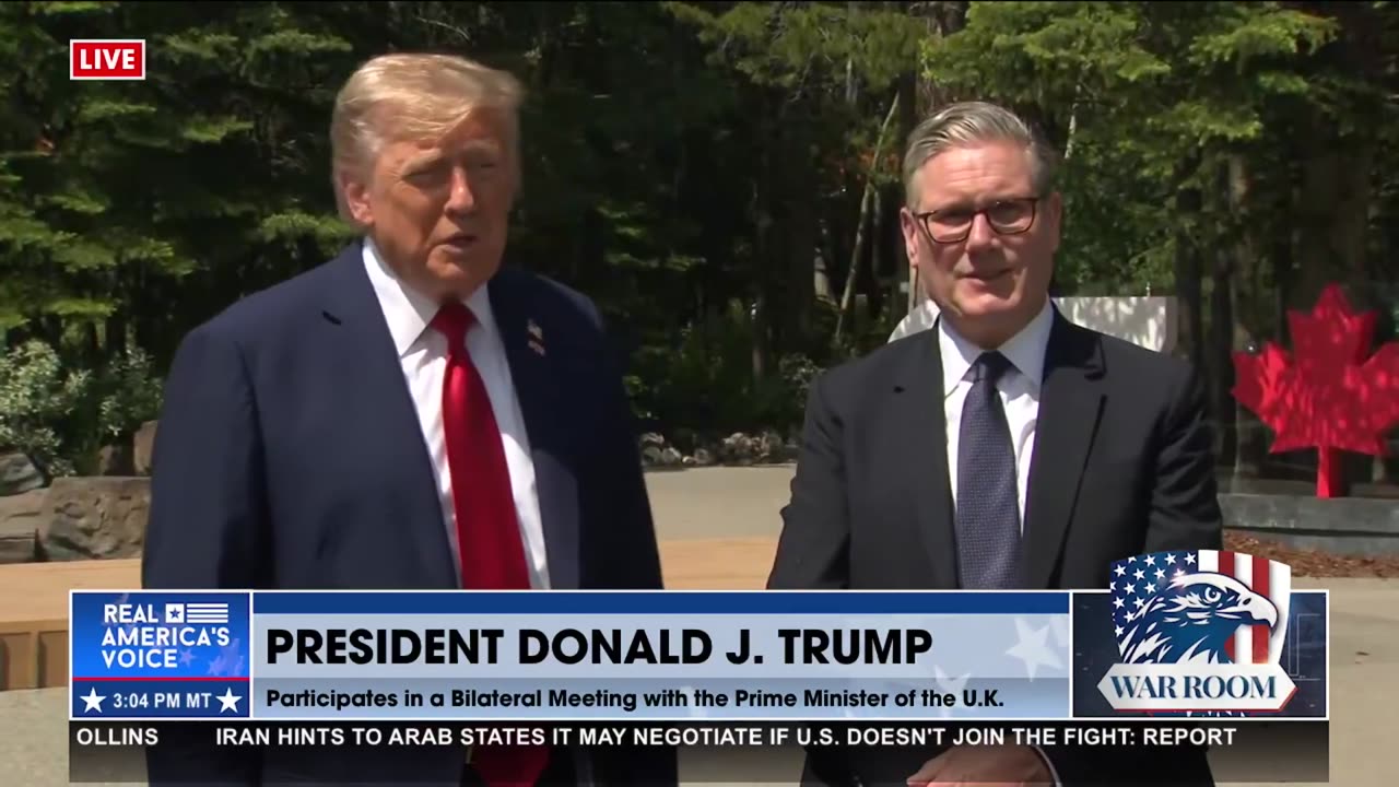 TRUMP ON U.K.'S PROTECTION