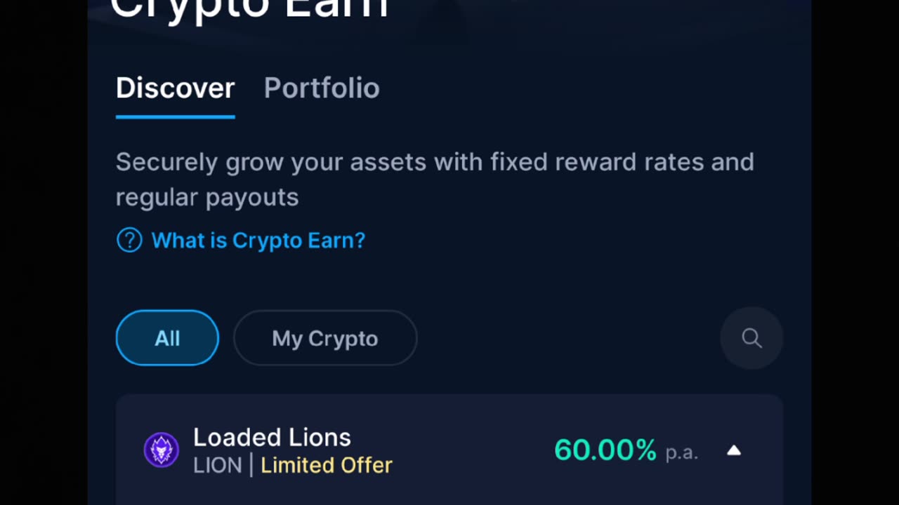 Earning $LION!