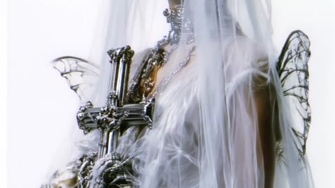 They say a wedding dress should be pure
