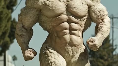 Imagine 2050 AI video the hen walik with his son 🤗