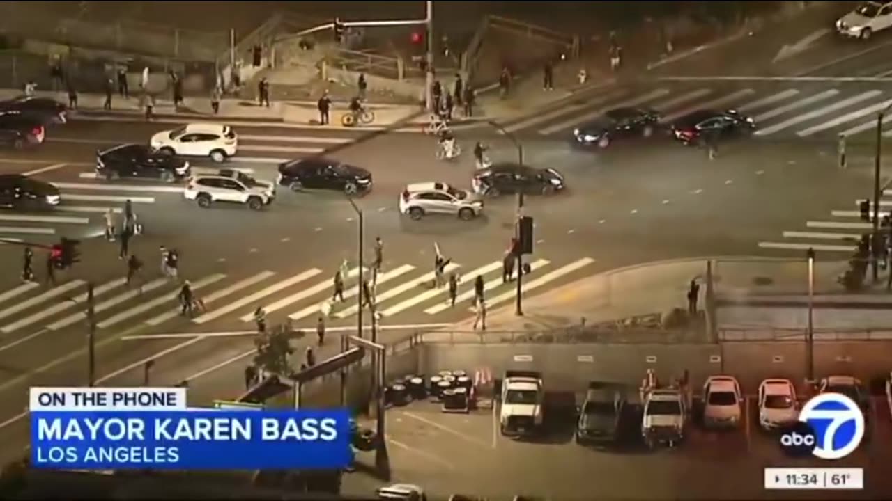 LA mayor says......