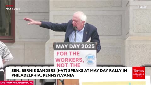 'We Are Now Living In An Oligarchic Society': Bernie Sanders Says Trump Has Created U.S. Oligarchy