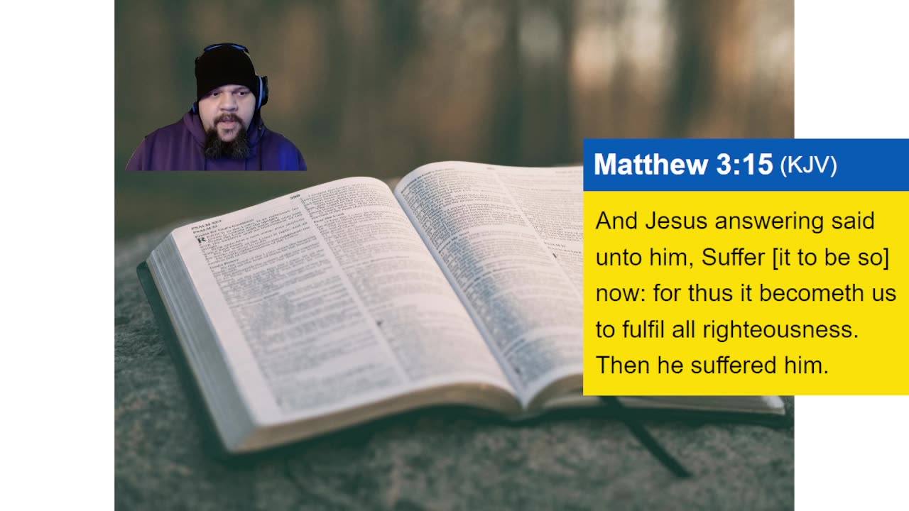 Daily Encouragement - Matthew 3