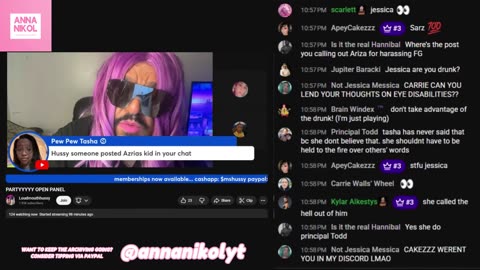 LoudMouthHussy Nov 7, 2025 'PARTYYYYY OPEN PANEL'