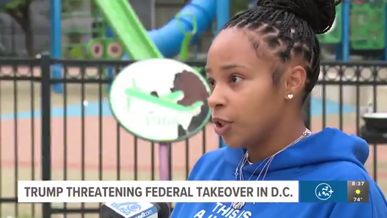 It’s fascinating to listen to the people who oppose Trump cleaning up crime in DC: