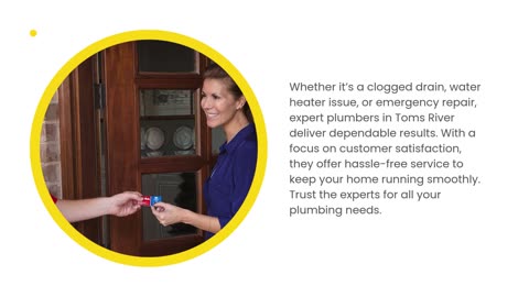 Best Plumber Service in Toms River