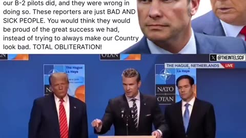 TRUMP & SOD PETE HEGSETH DESTROY THE MAINSTREAM MEDIA & COMFIRM...