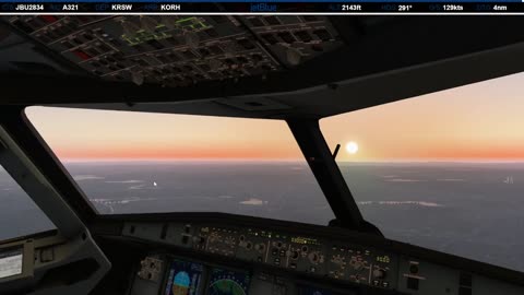 Landing in Worcester (KORH)