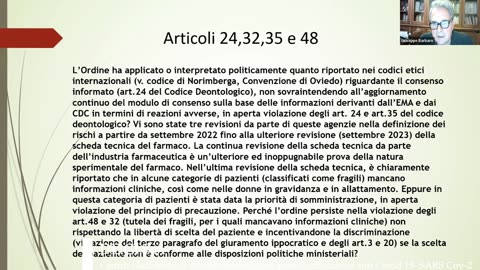 Estratto dell'incontro del 04.11.2025 del Dr. Giuseppe BARBARO