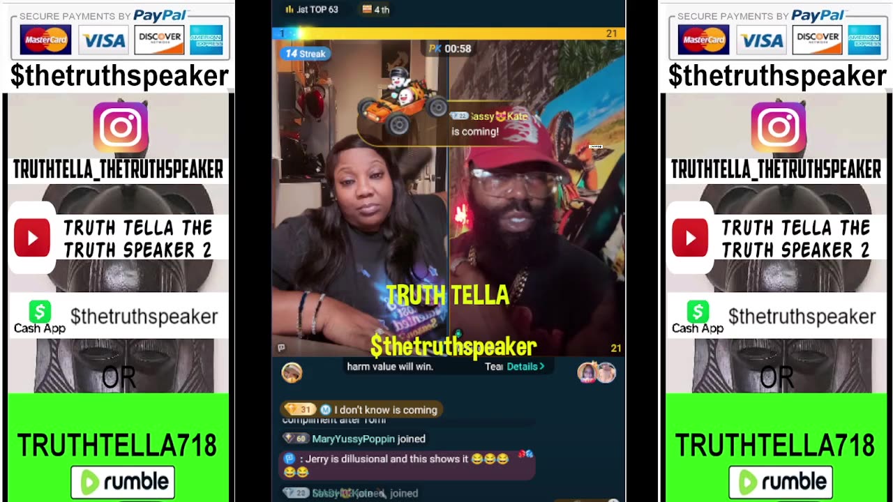 QUEEN TOMIKAY TEAM PK WITH DOWNLOW DICK CHASER SCAMMING SUPER AUTO WHO IS ALSO ACCUSED OF RAPE! CALI BLUE STANDS ON BUSINESS, DAREALSUPABIHH STANDS ON BUSINESS & PABLO STANDS ON BUSINESS