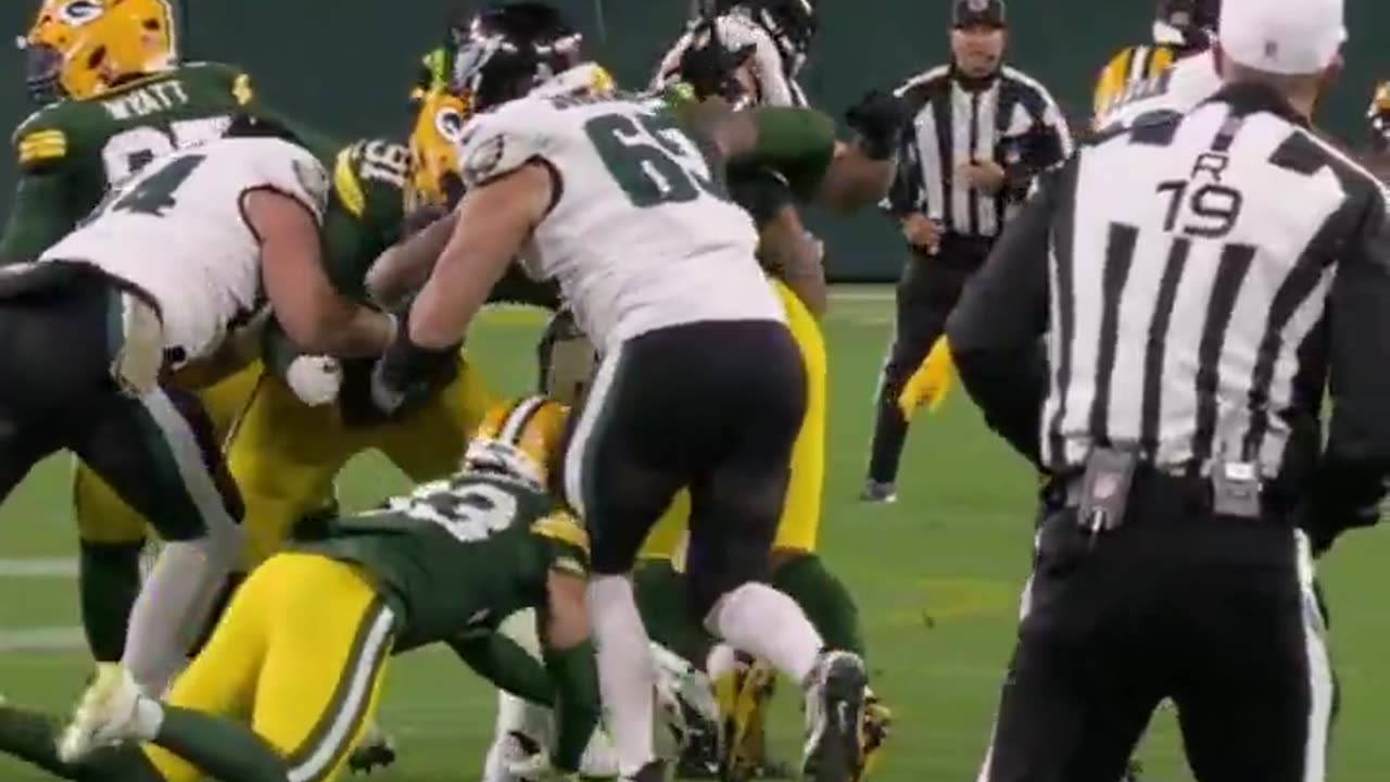 Eagles All-Pro RT Lane Johnson just limped off of the field