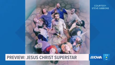 The Des Moines Playhouse is currently showing: "Superstar Jesus Christ"