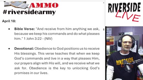 Riverside Morning Ammo Daily Devotional 4.18.25