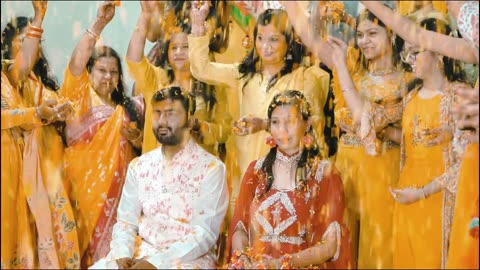 Anoop & Payal's Wedding | Haldi Ceremony | BhagyaShree Resort, Jabalpur, Madhya Pradesh