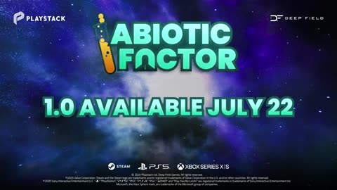 Abiotic Factor - 1.0 & Console Release Date Trailer