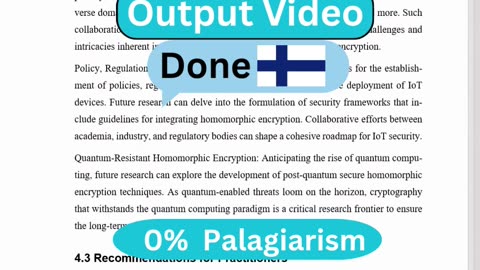 Student Work (Thesis) |Part 4 Homomorphic Methods for IoT Privacy | Tampere University,Finland MSc