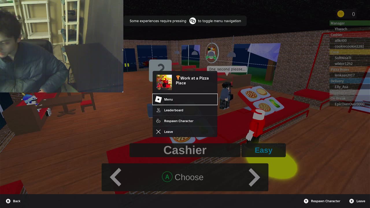 Roblox Work At A Pizza Place Game As A Delivery Driver Gameplay With Live Commentary