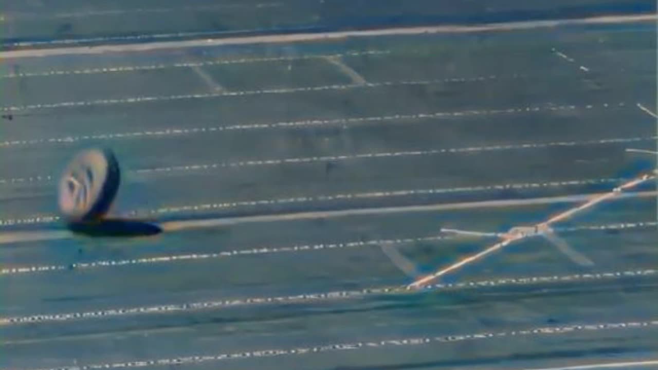 F4U Corsair landing mishap ✈️ WWII carrier deck incident 🎥 #Colourized