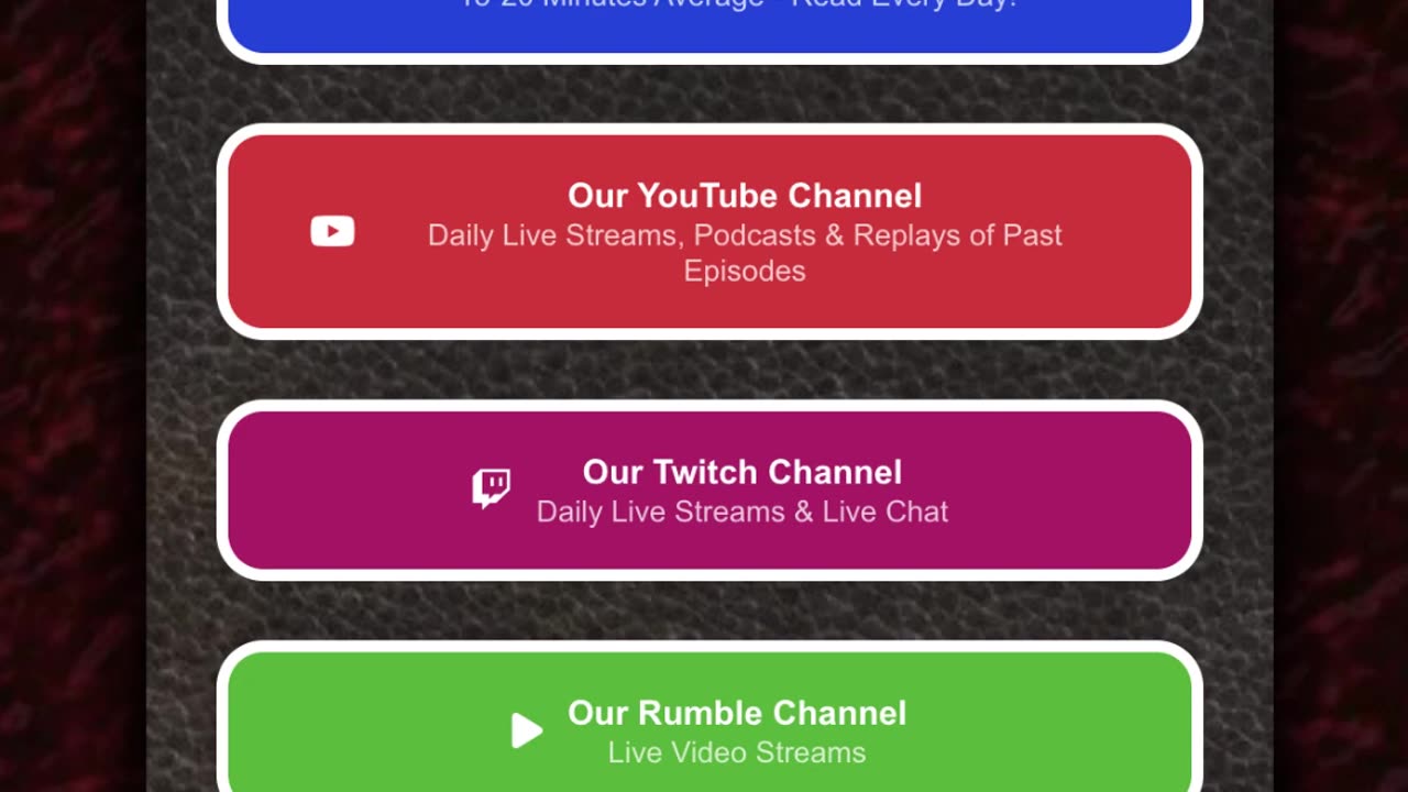 Nov 16th, Day 320 - LIVE REPLAY FROM 2024 - Reading The One Year Bible Together