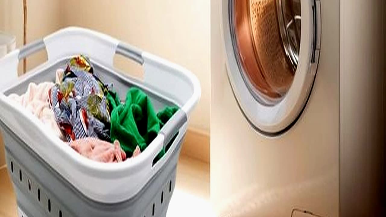 Foldable Laundry Basket Thats a Gamechanger for