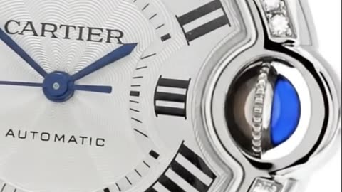 CARTIER BALLON BLEU DIAMOND WATCH