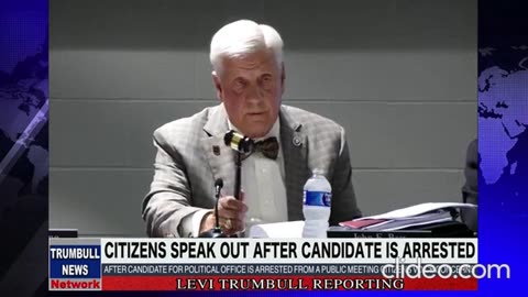 LEVI TRUMBULL'S FREEDOM OF SPEECH SHUT DOWN BY POLITICAL TYRANTS