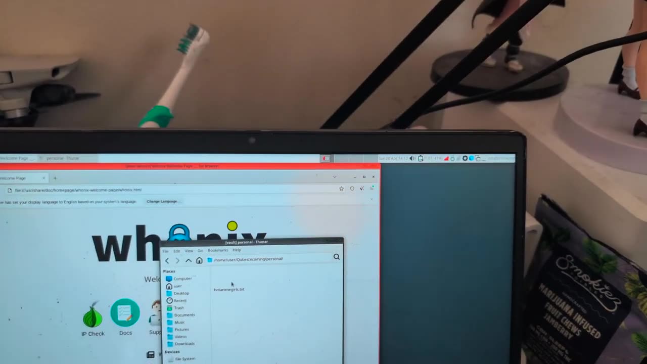 Pov, You install QubesOS